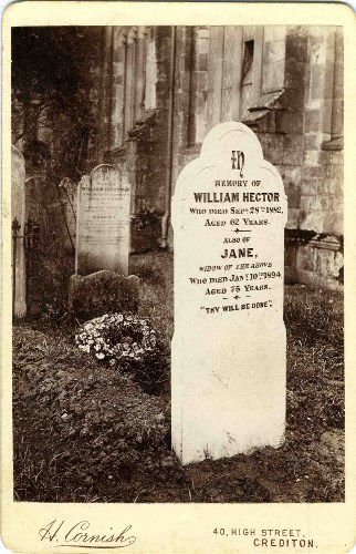 hector william and jane grave